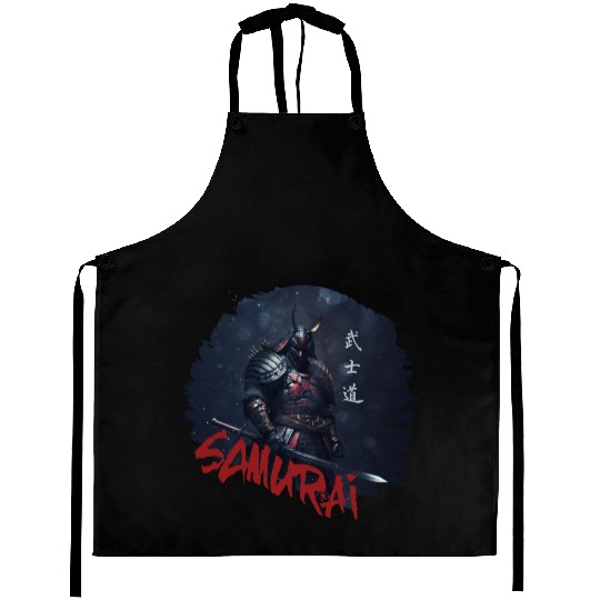 Samurai Warrior Aprons