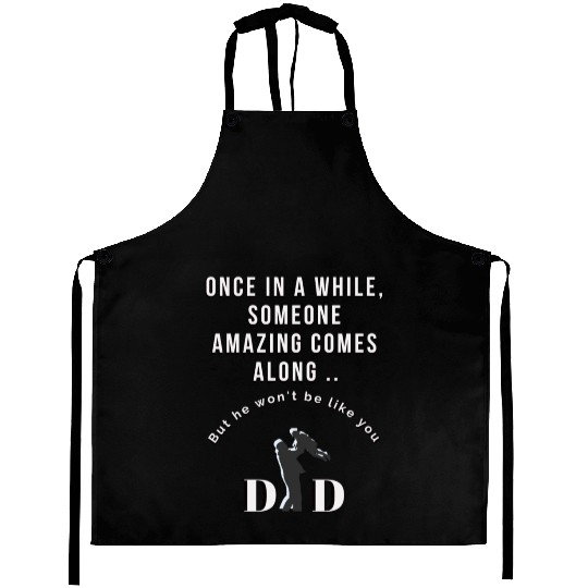 gift dad..I Love DAD Aprons