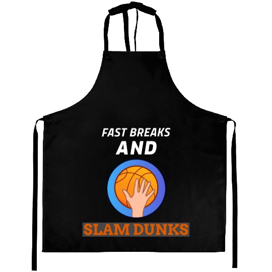 BASKETBALL LOVERS DESIGN Aprons