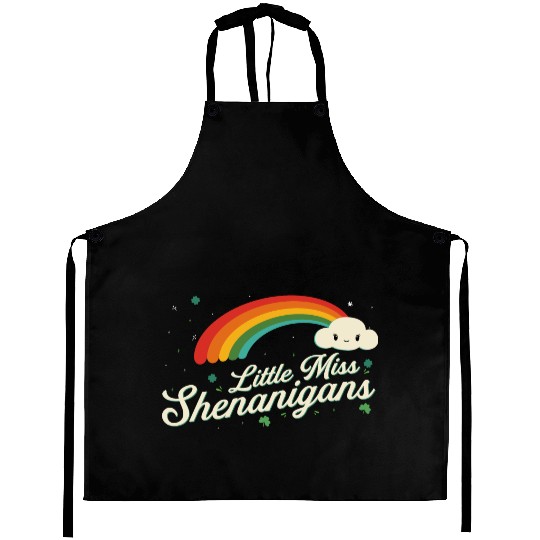 Little Miss Shenanigans for women and girls St Aprons