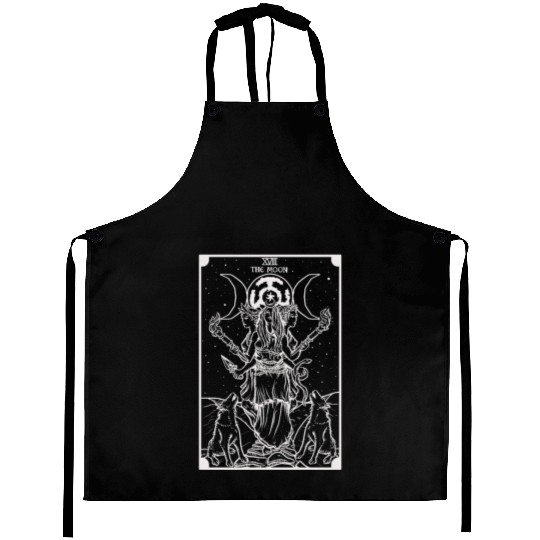 The Goddess Hecate in The Moon Tarot Card (Shadow) Aprons