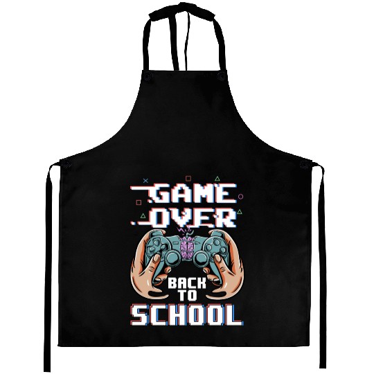 Video Game Controller Back To School Aprons