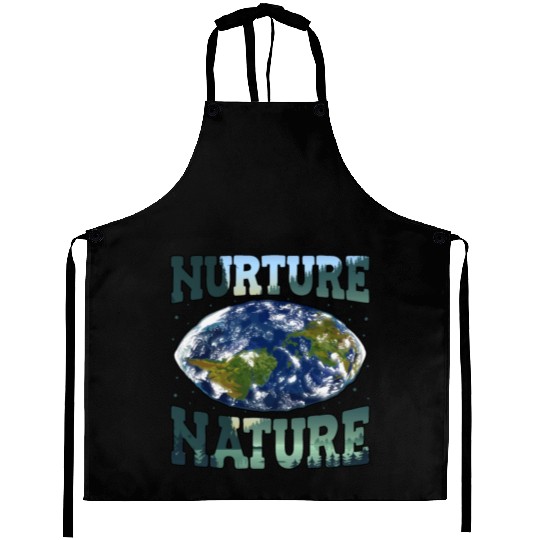 Nurture Nature Advocacy Environmental Awareness Aprons