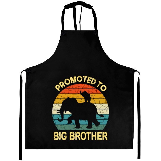 Promoted to big brother Elephant Gift Aprons