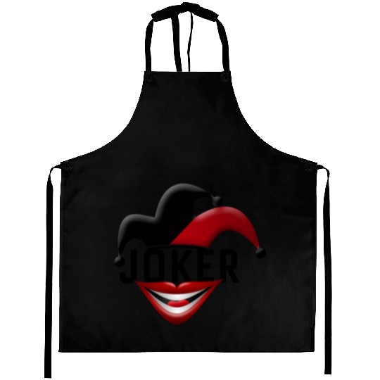 Joker in Red and Black Aprons