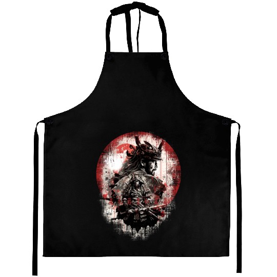 Japanese Samurai Honor Aprons