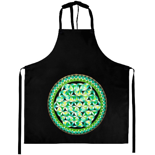 Spring mandala copy Aprons
