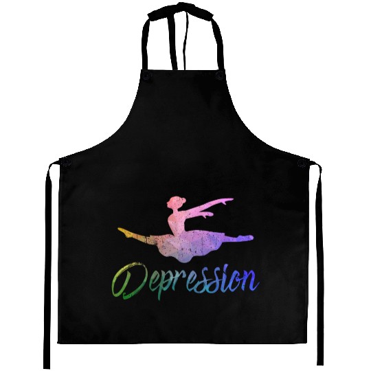 Ballet dance class gift dance dancer ballerina Aprons
