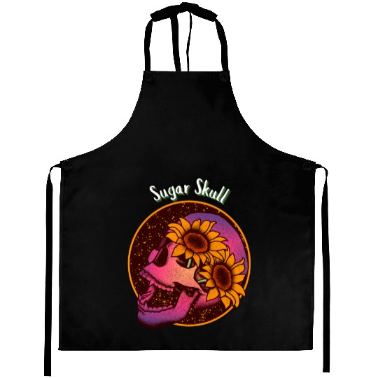 Sugar Skull Aprons