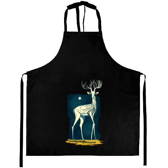 Moon Deer Aprons