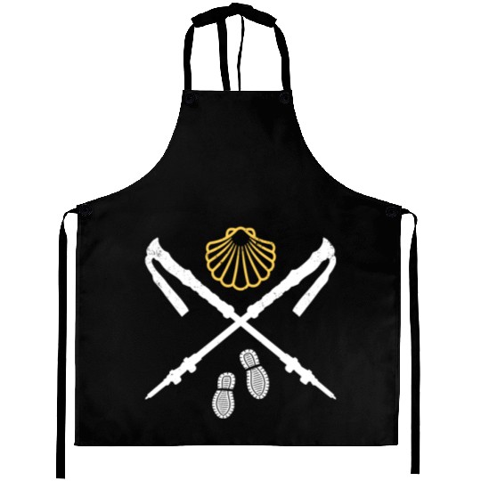 Camino De Santiago Way Of St. James Pilgrims Aprons