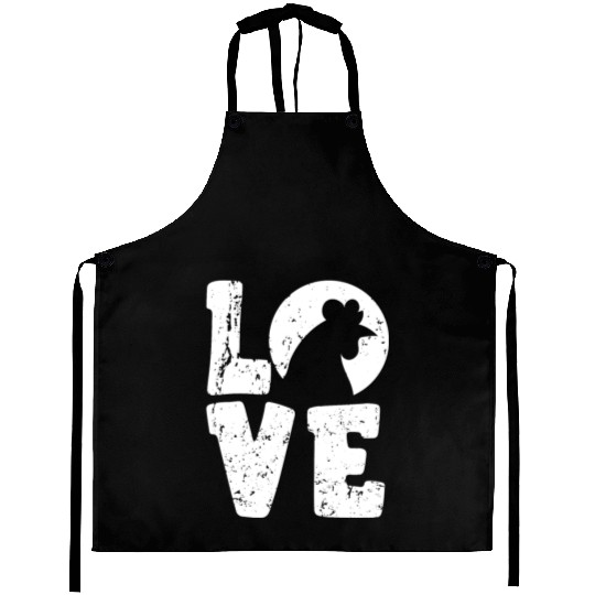 Chicken Farmer Chicken Whisperer Farm Animal Aprons