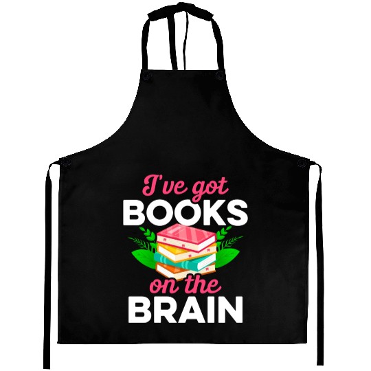 Librarian Bookworm Book Nerd Reading Library Aprons