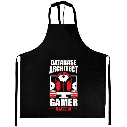 Data Architecture Database Architect Gamer Gift Aprons