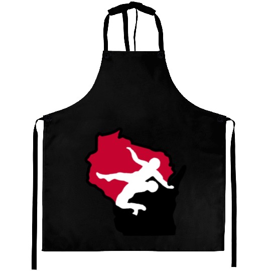 Wisconsin Wrestling Aprons