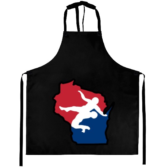 Wisconsin Wrestling Aprons