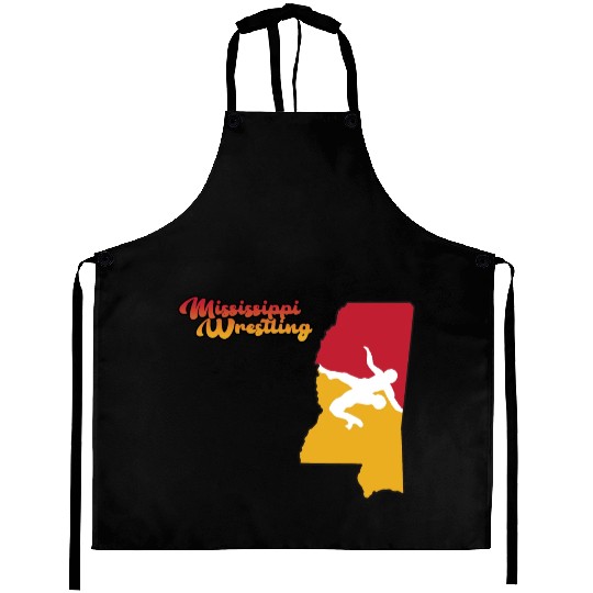 Mississippi Wrestling Aprons