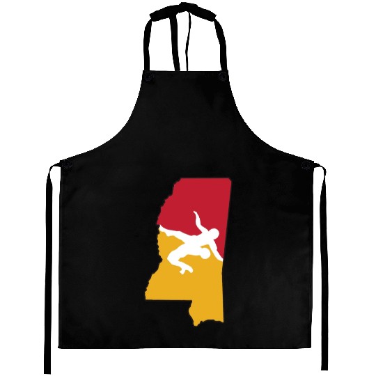 Mississippi Wrestling Aprons
