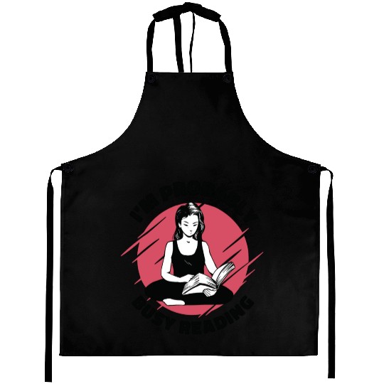 Busy Reading Book Lover Activity Book Literature Aprons