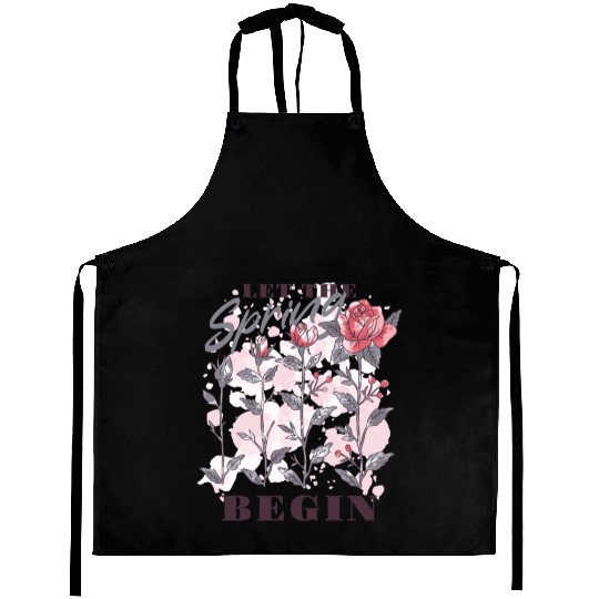 Let the spring begin Aprons