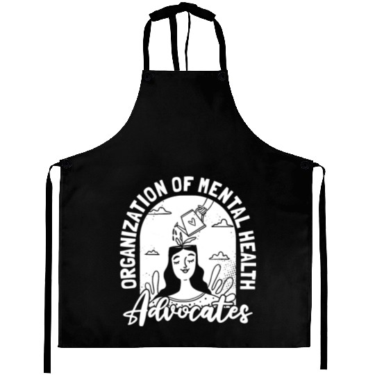 Psychology Psychologist Mental Health Awareness Aprons