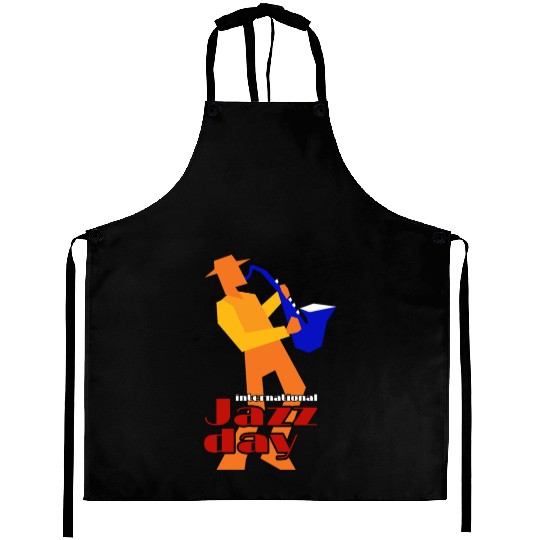 Jazz music improvisation festival Aprons