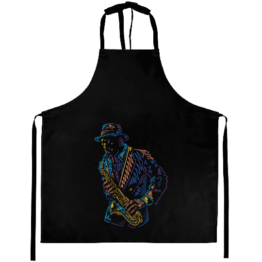 Jazz music improvisation festival Aprons