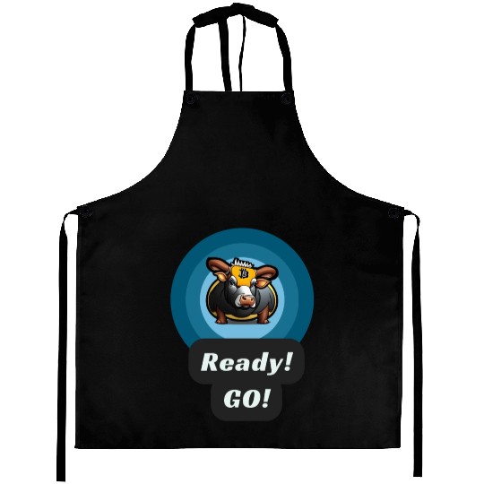 Bitcoin Ready Go Aprons