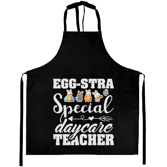 Egg Stra Special Daycare Teacher Aprons