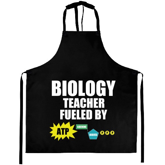 Funny Biology Teacher Men Women Teacher Gift Aprons