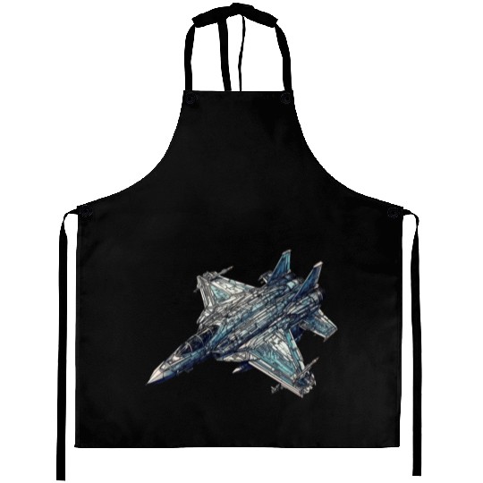 FIghter jet Aprons