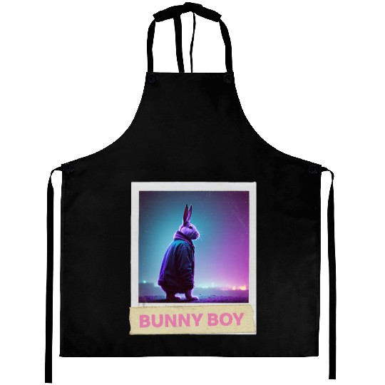Bunny Boy Design Aprons