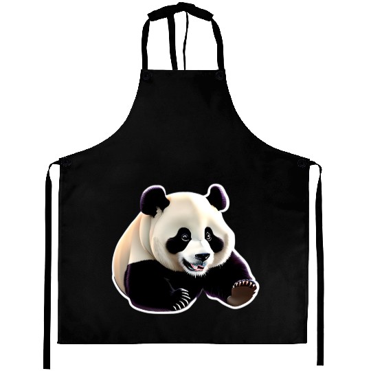 Cute Panda Bear Aprons