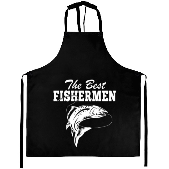 The Best Fishermen Fishing Lover Aprons