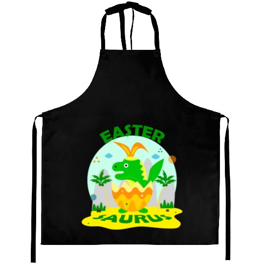 Easter Saurus Aprons