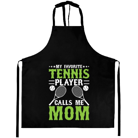 MY FAVORITE TENNIS PLAYER Aprons