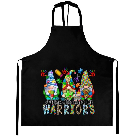 Autism Teacher Of Warriors Aprons