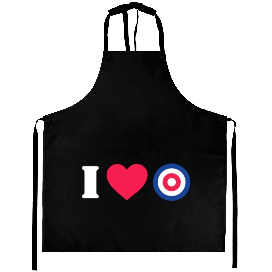 I Love Curling Aprons