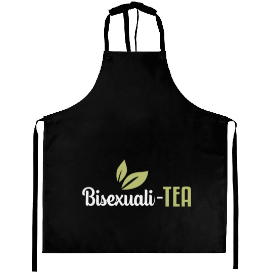 Bisexual Bisexuali Tea Gays Lgbt Lesbians Funny Aprons
