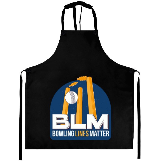 BLM Bowling Lines Matter Aprons