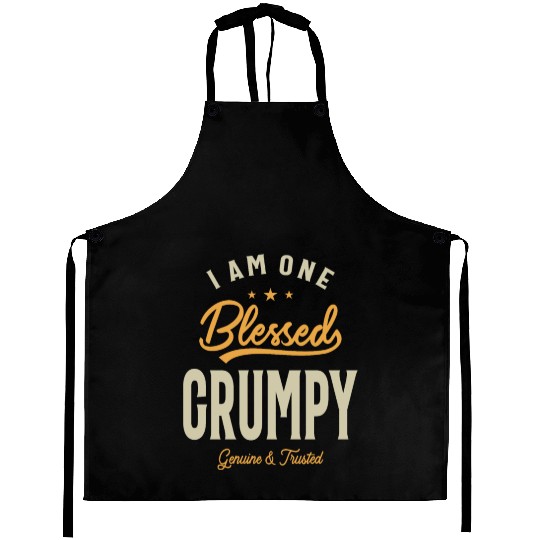 Blessed Grumpy Dad/Grandpa - Father's Day Aprons