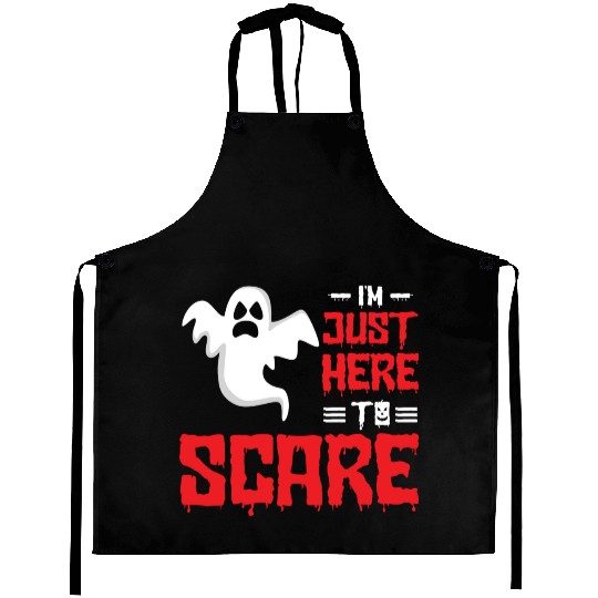 Halloween Paranormal Ghost Hunters Horror Fans Aprons