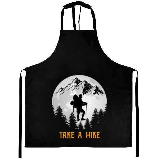 Take a Hike Wanderlust Hiking Aprons