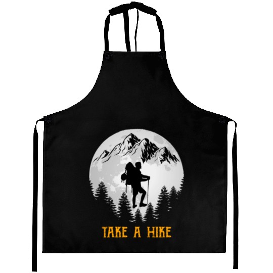 Take a Hike Wanderlust Hiking Aprons
