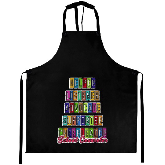 School Counselor Back To School Aprons