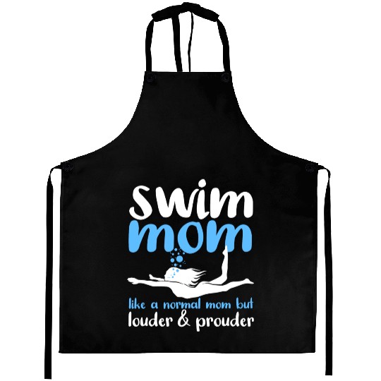 Swimming Swim Mom Aprons