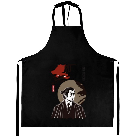 Japan Retro Yakuza Character Aprons