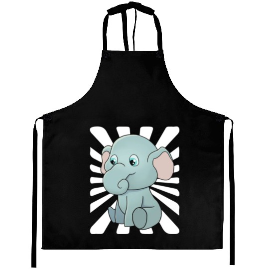 Little Elephant Sweet Kids Elephant Aprons