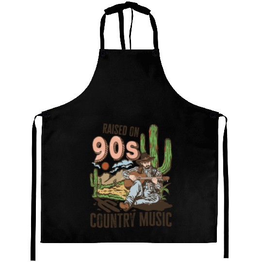 Raised On 90's Country Music Aprons