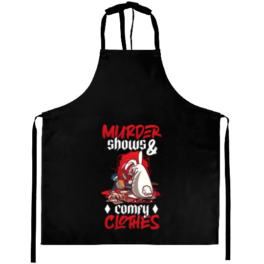 True Crime Murder Spy Crime Interest Gift Idea Aprons